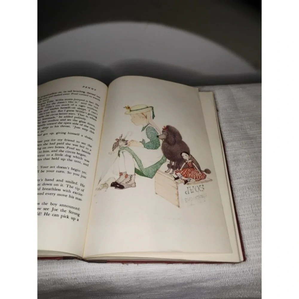 Penny 1944 Vintage‎ Children's Book Ex-Library Howell  by Marjorie Torrey